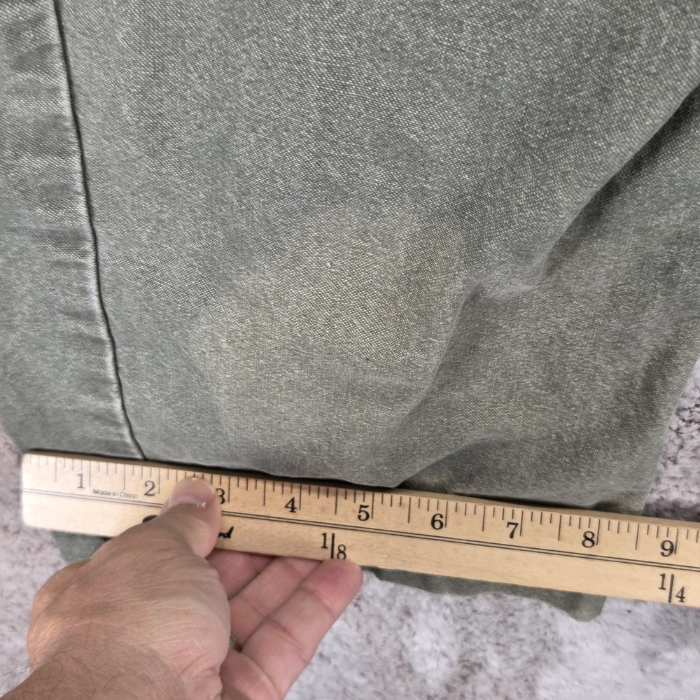 Vintage Levis Engineered Jeans Mens Green Twisted Button Fly Fits 32x30 - Picture 5 of 16